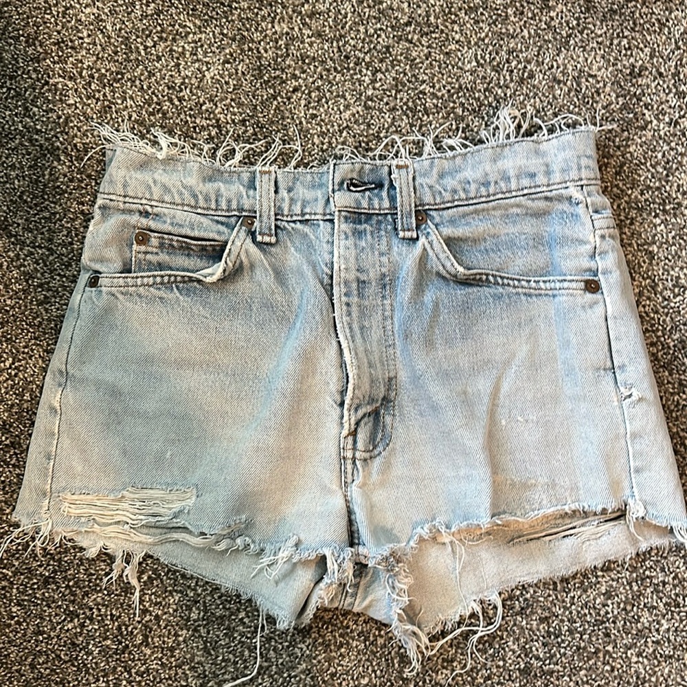 Vintage HTF Levi cutoff shorts